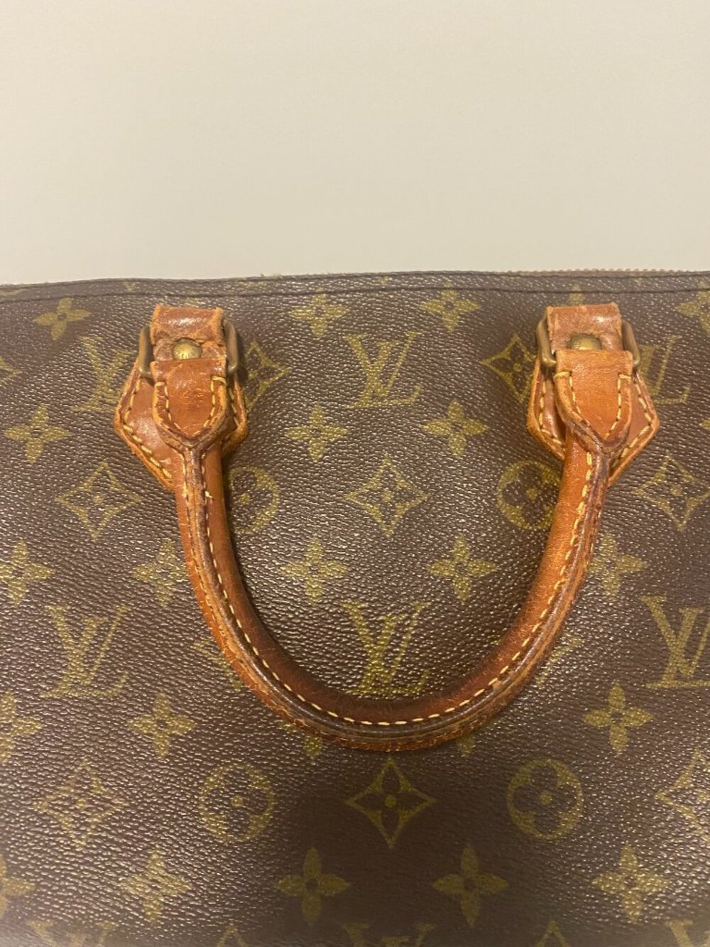 Authentic Louis Vuitton Monogram Speedy 40 Vintage Hand Bag Brown - Picture 12 of 17